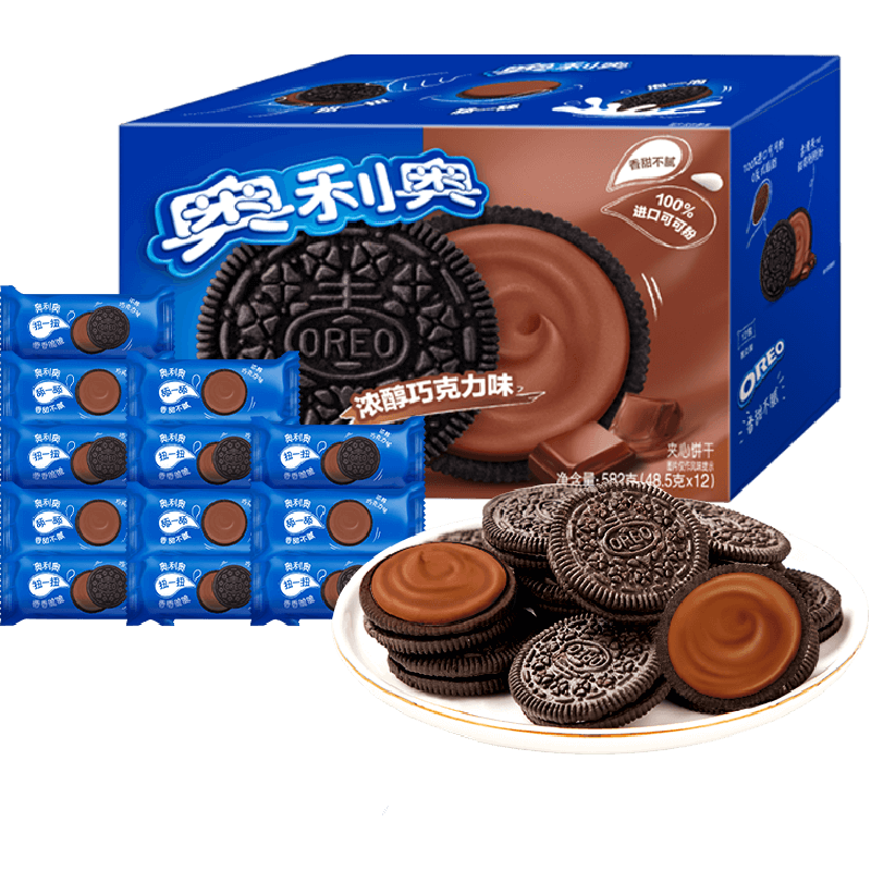 OREO 奥利奥 饼干582g 20.81元