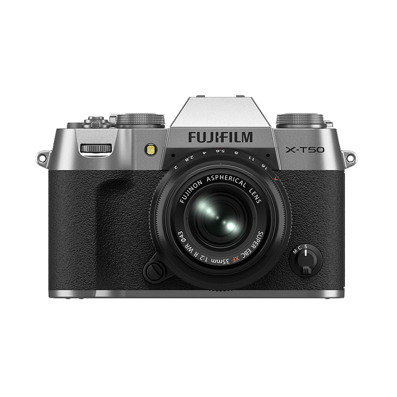 富士（FUJIFILM）X-T50/XT50 微单相机 套机 XF35F2镜头 12490元