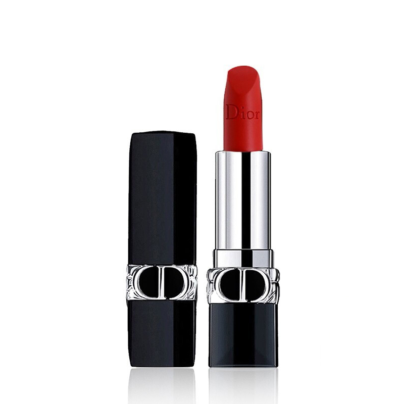 Dior 迪奥 烈艳蓝金唇膏口红 #999 哑光 正红色 3.5g 168元