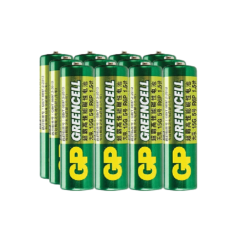 GP 超霸 电池1.5V碳性 5号电池12粒 1件 7.81元（需买2件，需用券）