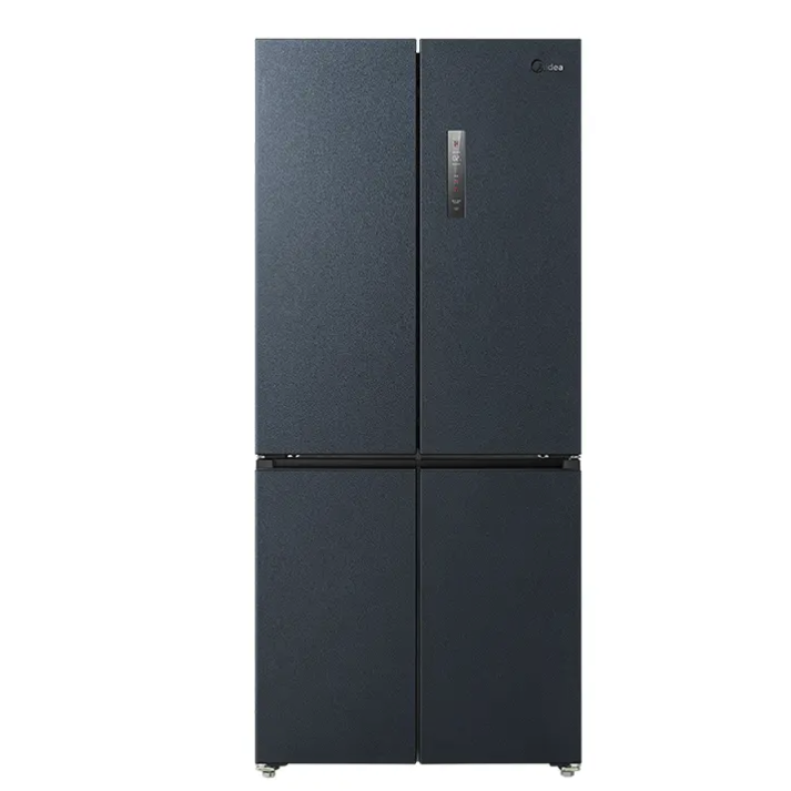 以旧换新、PLUS会员：Midea 美的 60厘米薄系列 BCD-485WSPZM(E) 风冷十字对开门冰箱 485L 烟雨灰 4485.2元（晒单返50元）