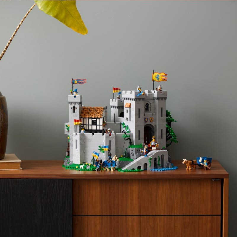 LEGO 乐高 【自营】LEGO乐高10305雄狮骑士的城堡创意系列拼装积木玩具礼物 195