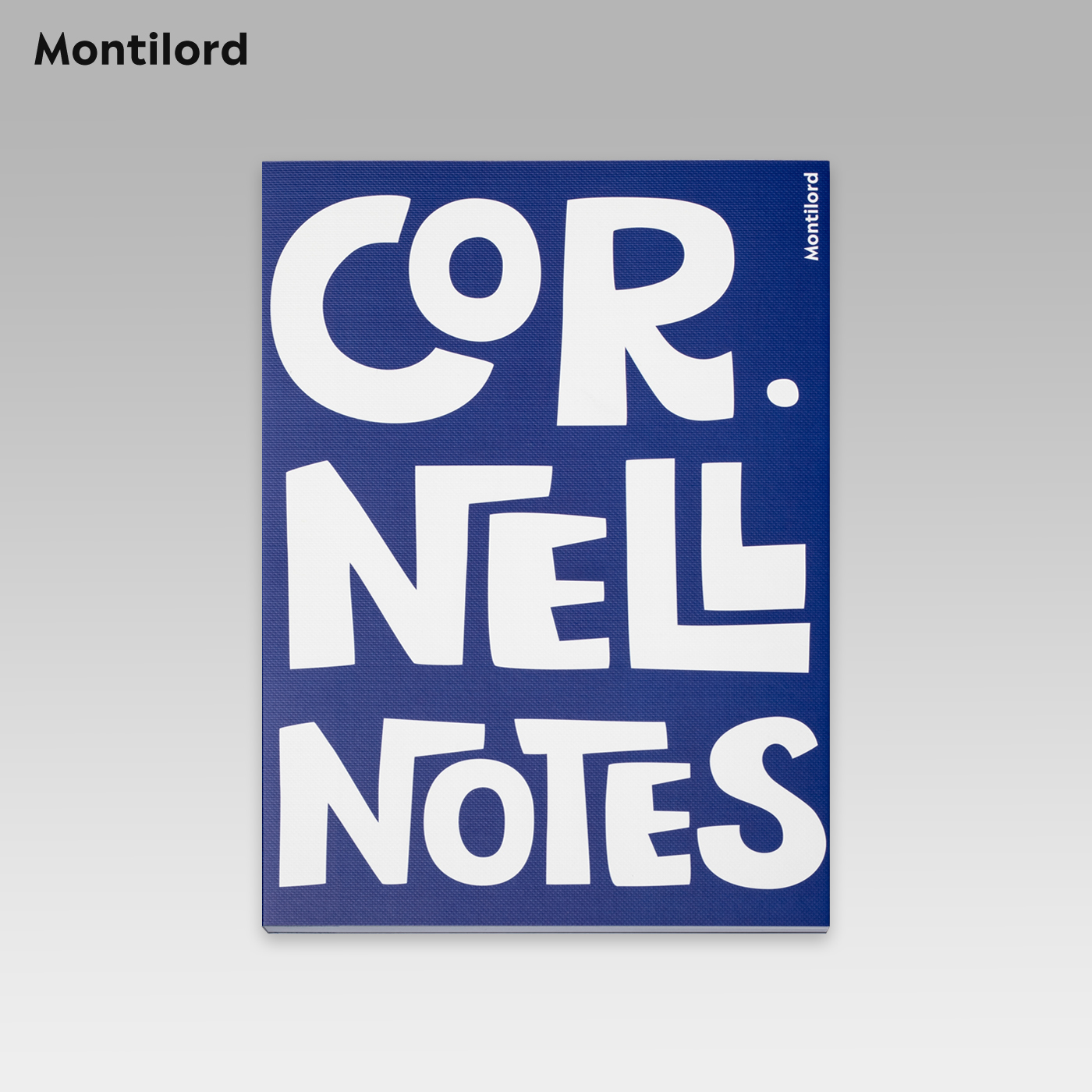 Montilord 『Montilord』B5康奈尔横线笔记本 文具加厚课堂高效考研英语5R笔记法好写顺滑不易洇墨防水宝石蓝锁线拍照 22.5元