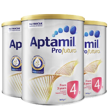 Aptamil 爱他美 白金澳洲版240亿益生菌奶粉4段3岁及以上*3罐四段 660.96元