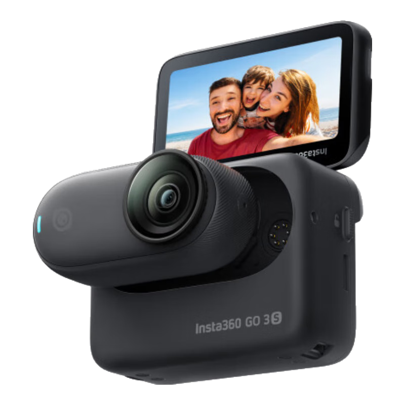再降价、plus会员:Insta360 GO 3S 拇指运动相机 星曜黑 128G 标准套装 2247.41元