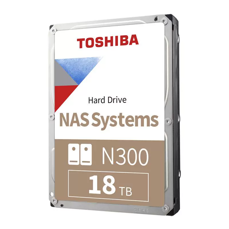 88VIP：TOSHIBA 东芝 N300系列 SATA机械硬盘 18TB 7200转 512MB 1899元包邮