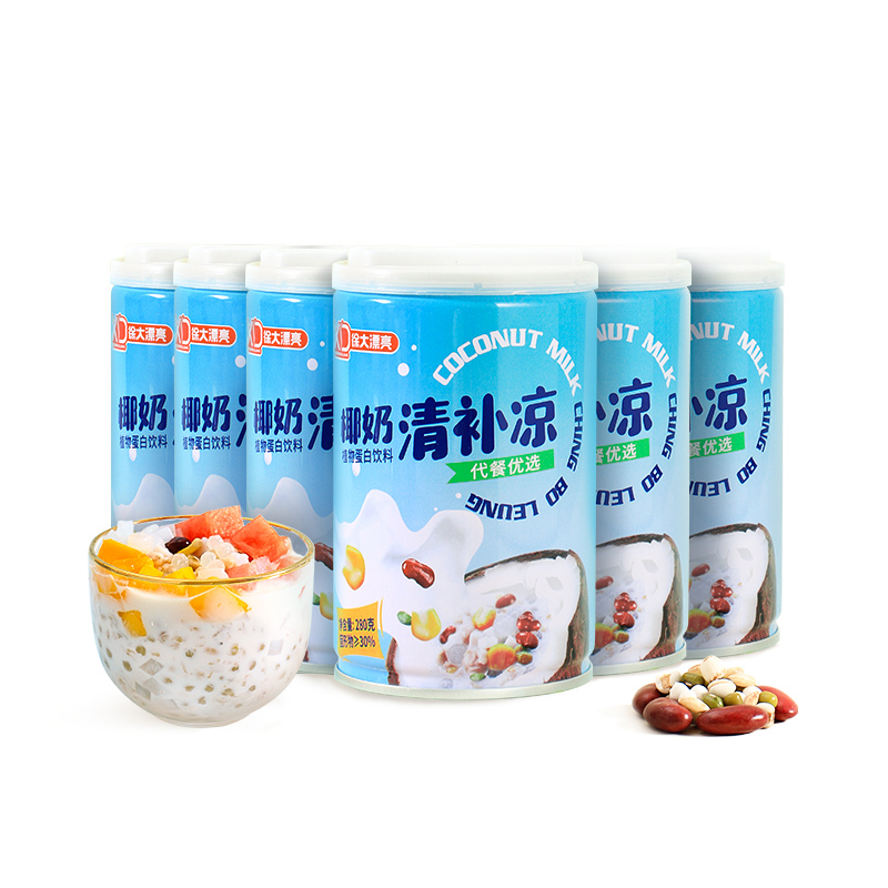 Nanguo 南国 海南特产椰奶清补凉 280g*4罐 19.89元包邮（需用券）