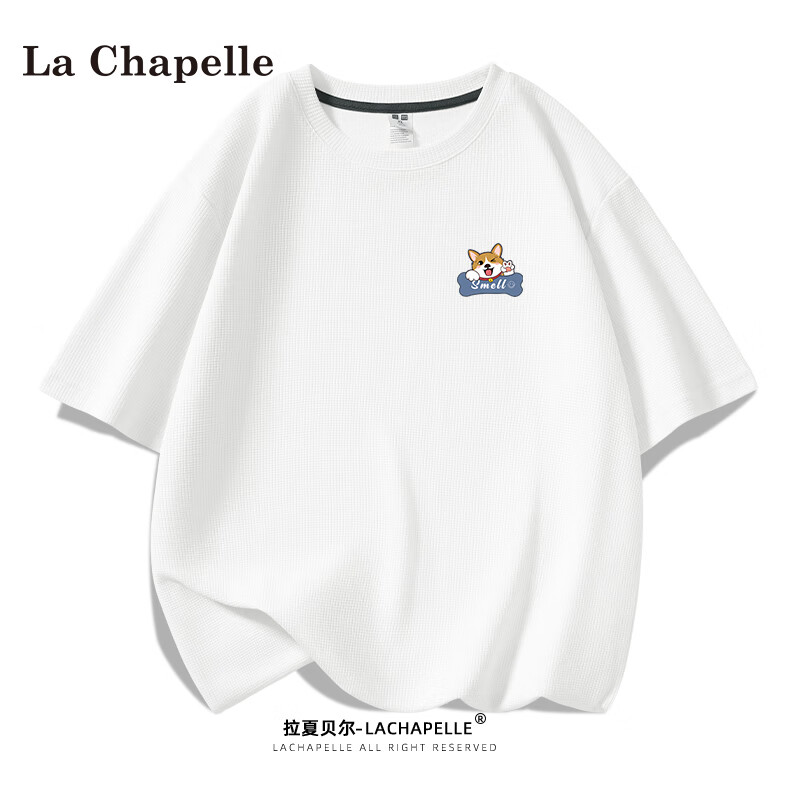 La Chapelle 拉夏贝尔 男士短袖t恤 59.8元（合29.9元/件）
