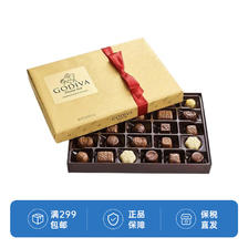 GODIVA 歌帝梵 巧克力 混合口味 礼盒装 320g 浓郁香醇 82.41元