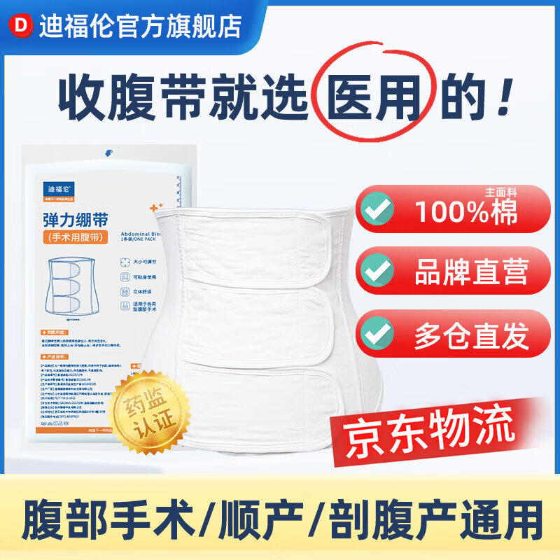 专业医用收腹带成人中老年人术后产妇剖腹产顺产产后专用束腹带束缚带医