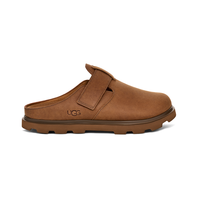 UGG 男士牛皮革包头休闲鞋 一脚蹬套脚舒适 1167653 379元