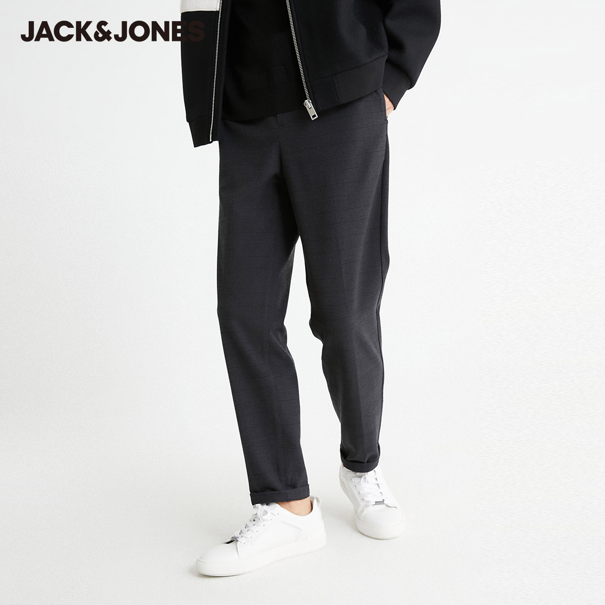 杰克琼斯 Jack Jones/杰克琼斯 222214048 男士阔腿休闲裤 98.6元