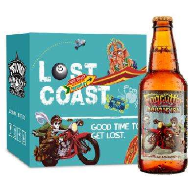 Lost Coast 迷失海岸 迷雾快艇 双倍IPA 美国进口 精酿啤酒 355ml*24瓶 整箱装 311.2