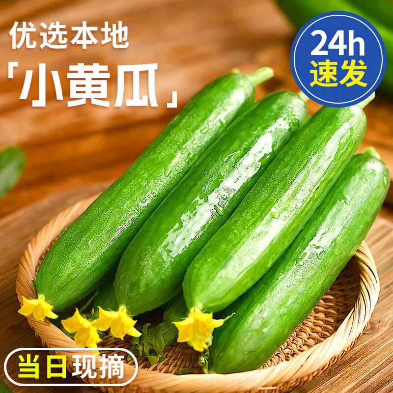 京鲜生 源头直发 水果黄瓜 1000-2499g 13.8元 - 清风线报