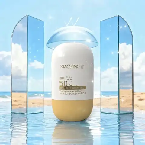 晓平 美白倍护防晒乳 2瓶 SPF50+PA++++ 109元
