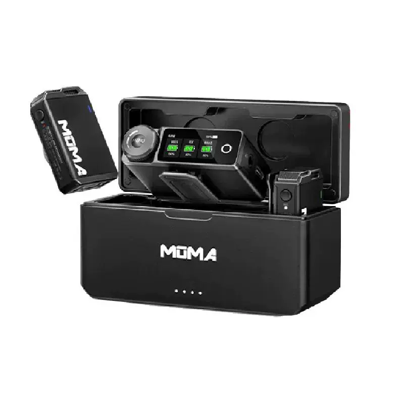 mOmA 猛玛 lark max收音麦无线领夹手机麦克风相机直播录音设备猛犸话筒 ￥279.