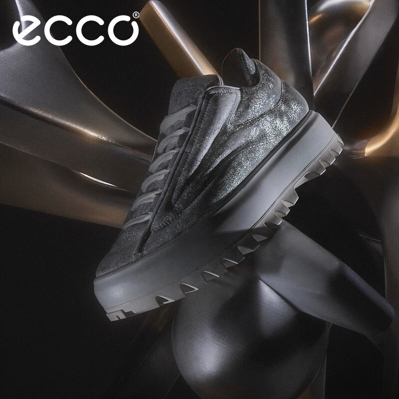 ecco 爱步 RAL7000STUDIO联名 男士厚底板鞋 860244 3199元