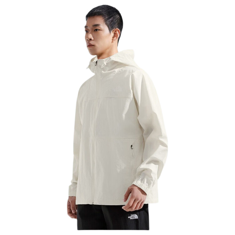 北面 男款多效机能防晒防风夹克 沙丘白 L 298元（需用券）