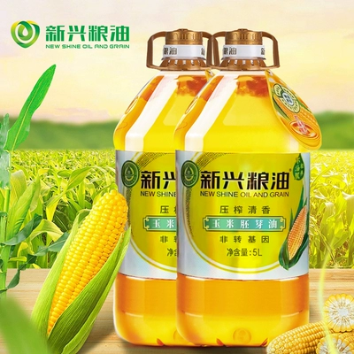 88VIP：新兴粮油 一级玉米油5L*2桶 107.96元，合每桶53.98元