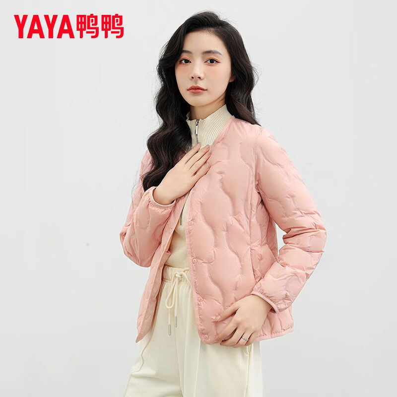 鸭鸭羽绒服 鸭鸭（YAYA）90鸭绒 新款羽绒服 百搭休闲 保暖外套 149元（需用
