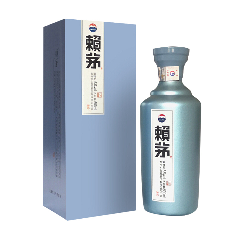 茅台 MOUTAI 赖茅酒系列 一代工酱 53%vol 酱香型白酒 500ml 单瓶装 948元（需买2