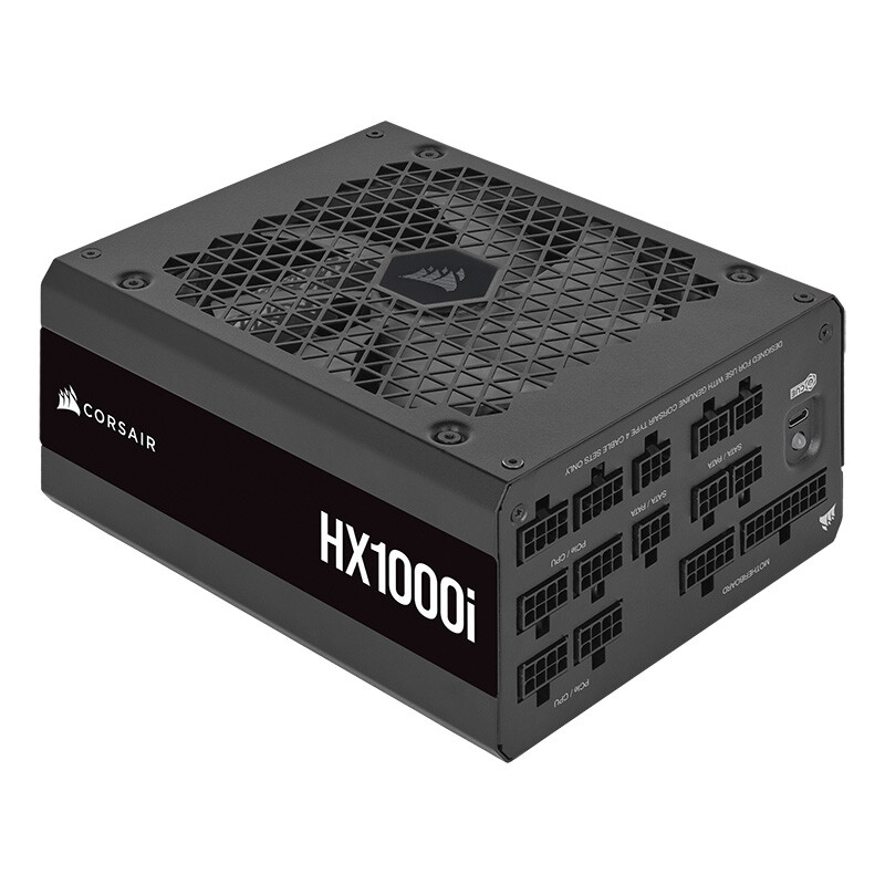 美商海盗船 HX1000i 白金牌（92%）全模组ATX电源 1000W 1879元