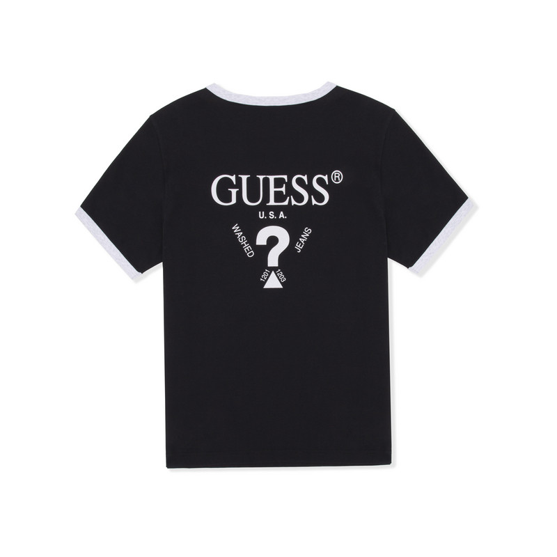 GUESS 男女同款短袖T恤 M5PP57K2Q40 101元