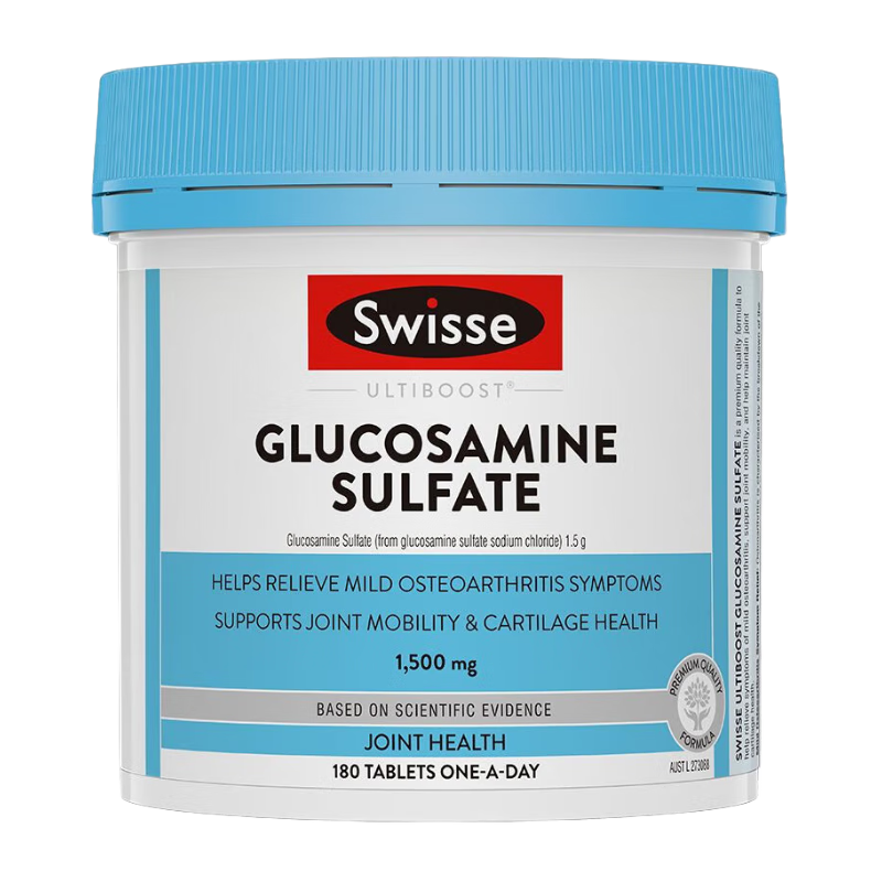 概率券、PLUS会员、首单礼金：Swisse 氨糖维骨力硫酸葡萄糖胺片 180粒*1瓶 113.