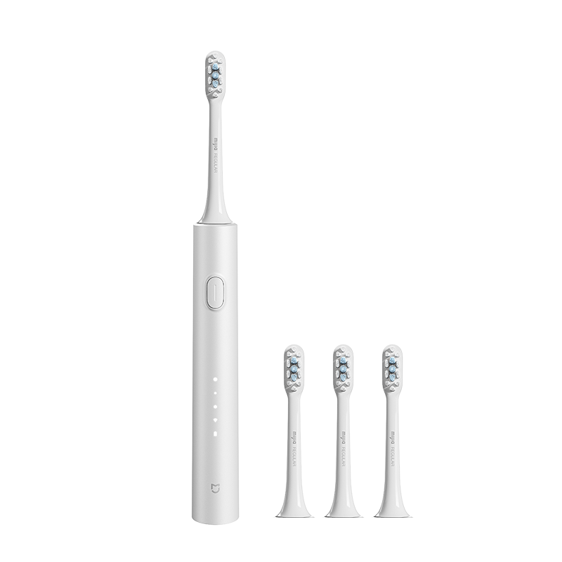 再降价、PLUS会员: 米家 小米电动牙刷T302成人/学生 4种净齿模式 150天续航 4