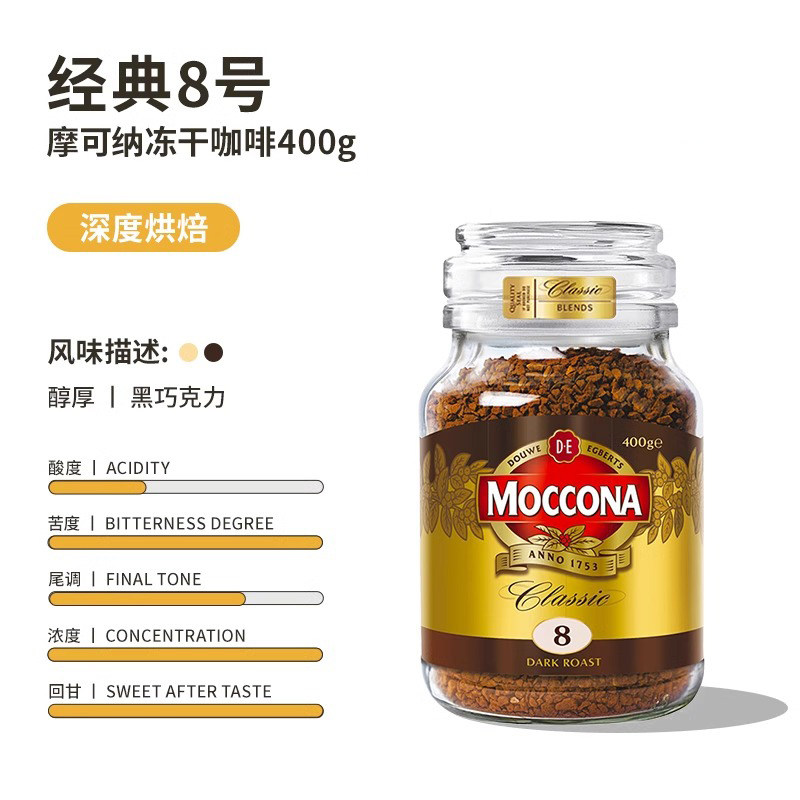 移动端：摩可纳 零糖 黑咖啡 131.04元（淘金币可抵8.8元起）
