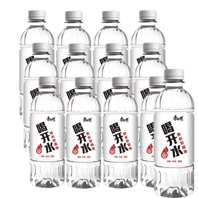 康师傅喝开水 380ml*6瓶 凉白开 4.99元 包邮