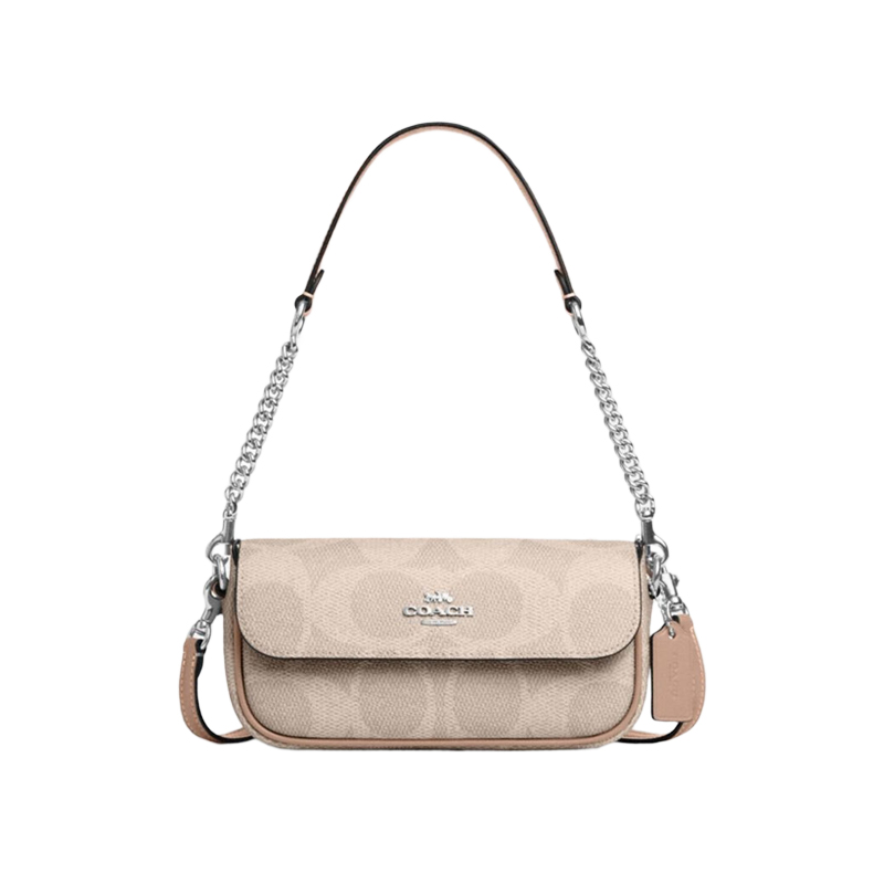 COACH 蔻驰 女士 baguette系列 单肩斜挎手提包 CAN70 SVPWH 1091元(需用券)