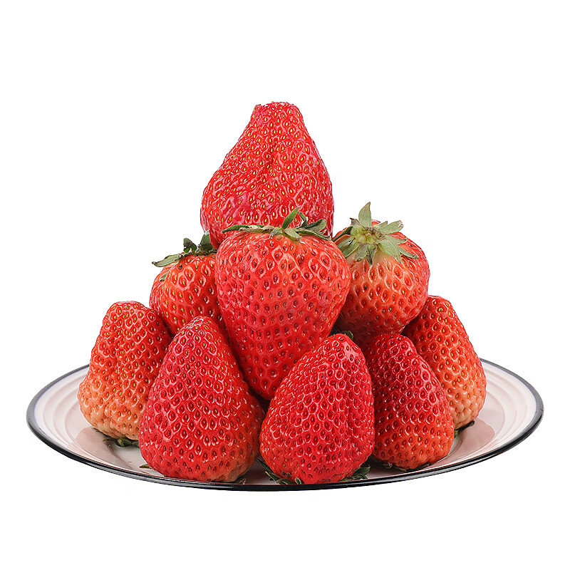 果沿子 新鲜现摘大凉山奶油草莓 1.5斤装 28.4元（需买2件，共56.8元包邮，需