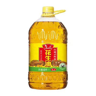 88VIP：鲁花 地道小榨花生油 6.08L 109.87元包邮