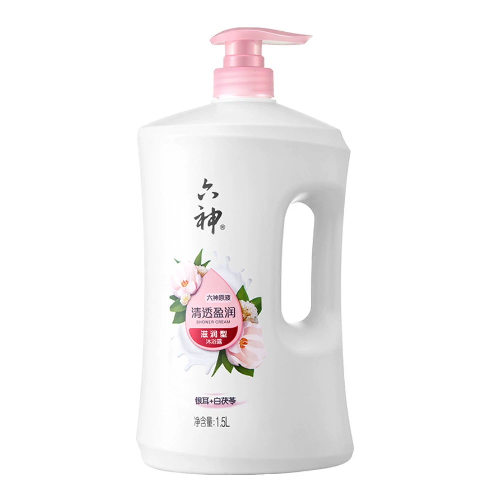 六神沐浴露清香白茯苓1.5L+赠420ml 券后34.9元