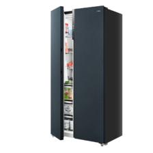 预售、PLUS会员：Midea 美的 M60系列 525升 对开门平嵌净味家用智能电冰箱变频