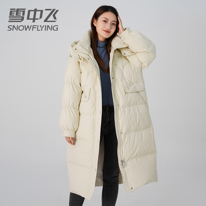 雪中飞 Snow Flying 雪中飞 女士长款羽绒服 10109693604562 196.26元（需用券）