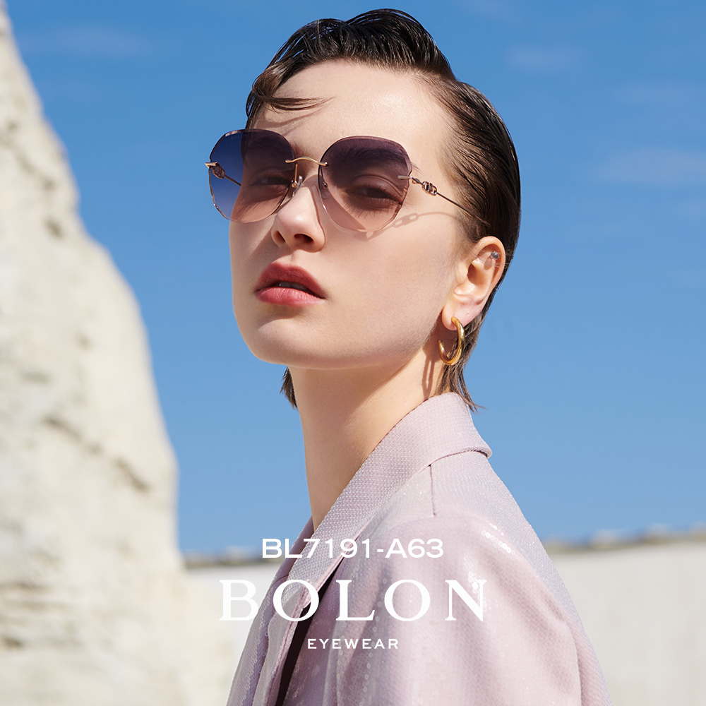 BOLON 暴龙 眼镜新品太阳眼镜女款彩色渐变时尚潮墨镜官方BL7191 438元（需用