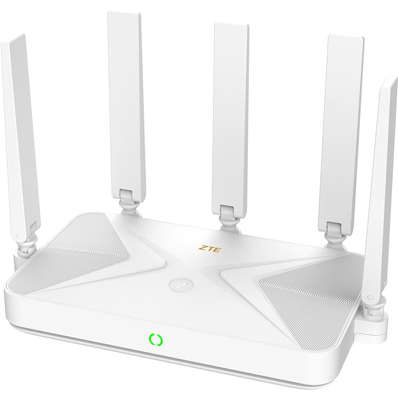 PLUS会员：ZTE 中兴 巡天 BE5100 千兆双频无线家用路由器 WiFi7 201.68元包邮（需