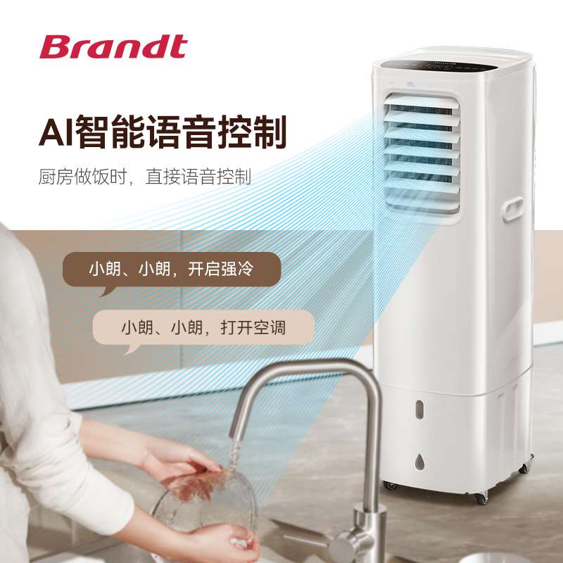Brandt 白朗 法国Brandt白朗厨房专用空调无外机免安装空调KL2301 2899元（需用券