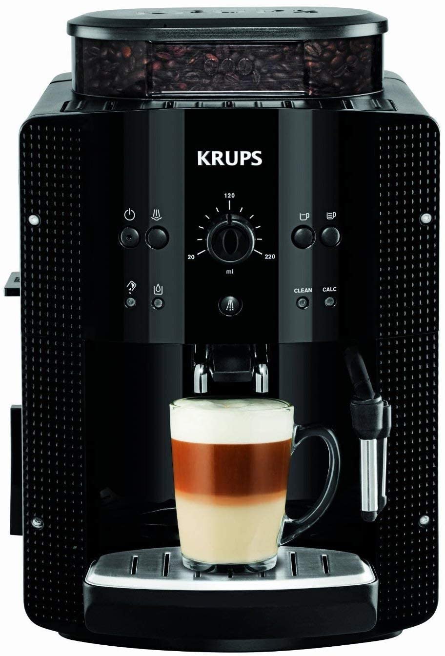 无需变压器，磨豆打泡一条龙：Krups克鲁伯 全自动咖啡机 EA8108黑色 Prime直邮到手1750元 买手党-买手聚集的地方