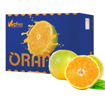 ORANGE 爆橙 冰糖橙 单果重130-170g 4.5kg 礼盒装 ￥53.42