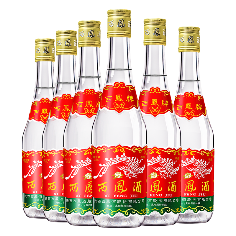 PLUS会员：西凤酒 西凤375 45度 375ml*6瓶 整箱装 凤香型白酒 141.51元（需领券）