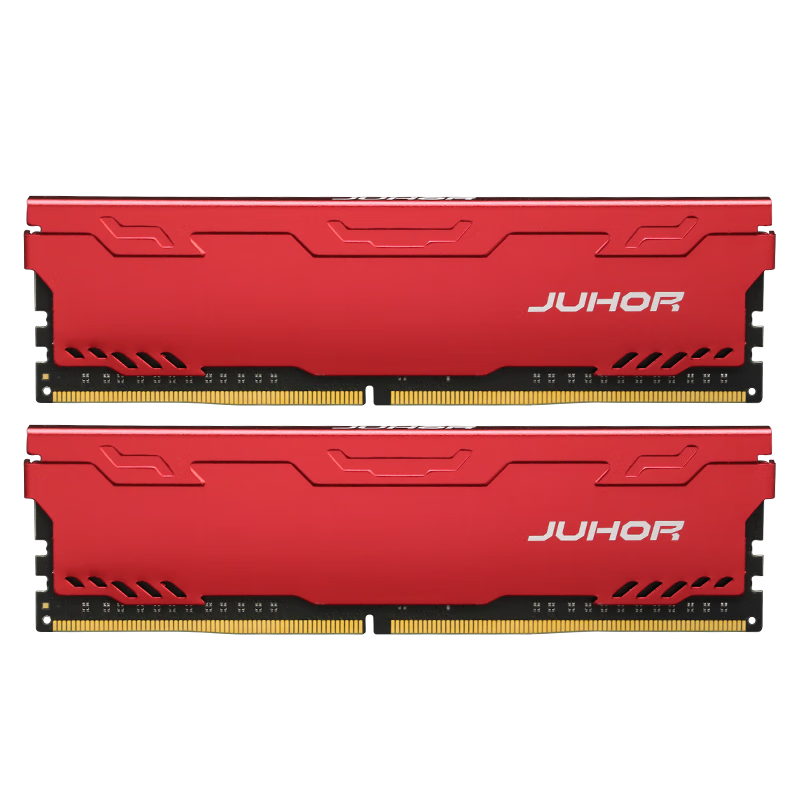 31日20点、plus会员：JUHOR 玖合 星辰系列 DDR4 3200MHz 台式机内存 16GB（8GB*2） 168