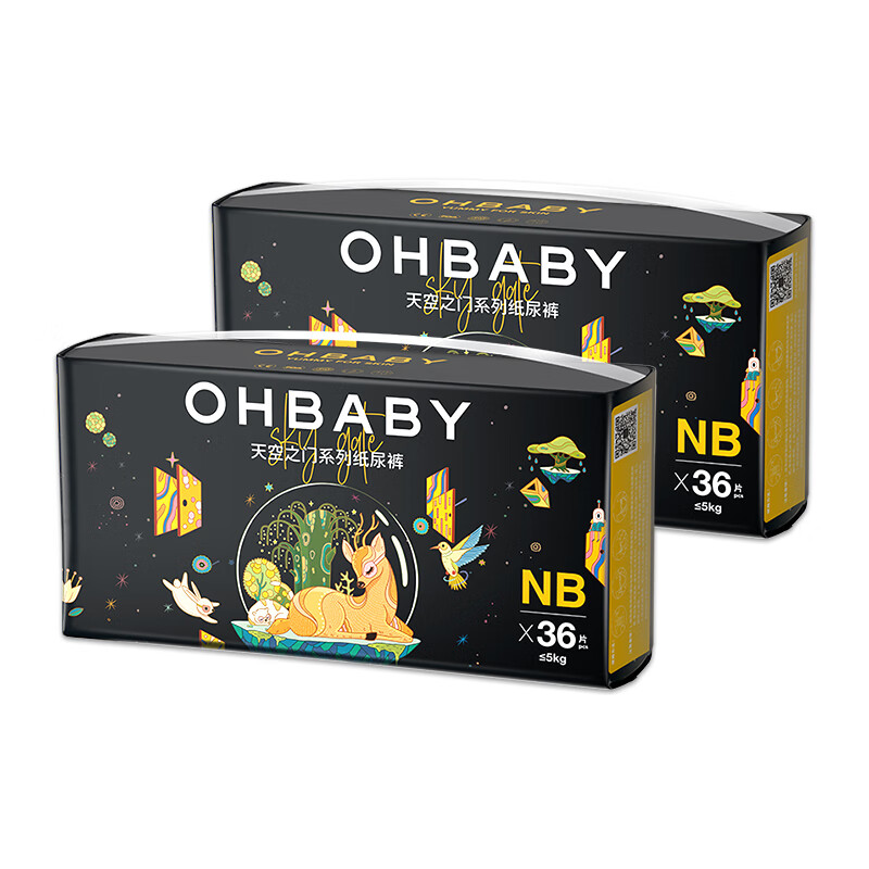 Oh Baby 欧贝比 超薄透气系列 拉拉裤 L21片 59元（需用券）