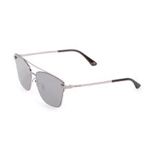 POLICE 男女全框金属太阳镜眼镜墨镜SPL592K 银色烟熏色/银色镜面 62 150元