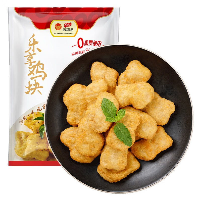 凤祥食品 乐享鸡块1500g 38.71元（需用券）