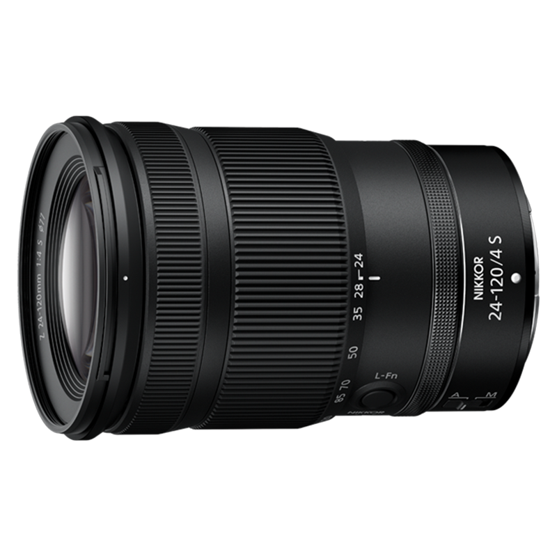 PLUS会员：Nikon 尼康 尼克尔 Z24-120mm f/4 S全画幅变焦镜头 Z卡口Z62/Z72等适用 黑
