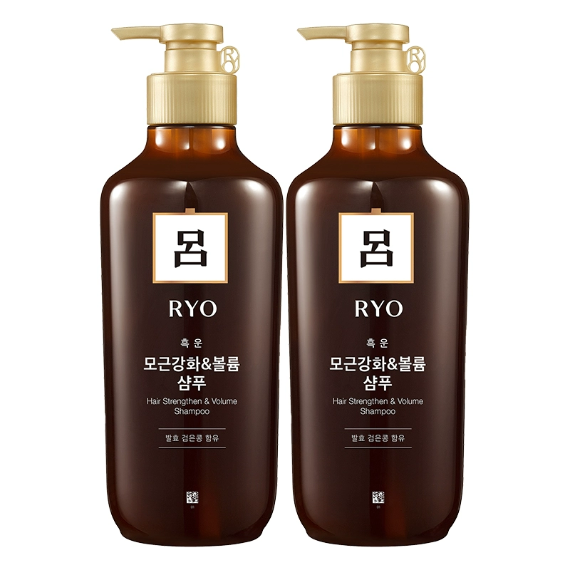 Ryo 吕 棕吕洗发水550ml*2温和强韧滋养头皮护发控油去屑止痒 ￥79.2