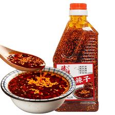 zhenxian 臻鲜 辣椒油412g红油油泼辣子口水鸡调料香辣特辣辣椒酱凉拌菜调料 1